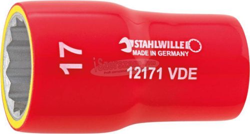 Stahlwille 12171 VDE-8 02380008 kettős hatlap Dugókulcs 8mm 3/8" 2380008