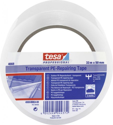 tesa 04668-00004-01 Repair tape tesa Professional Átlátszó 33mx50mm 1db 04668-00004-01