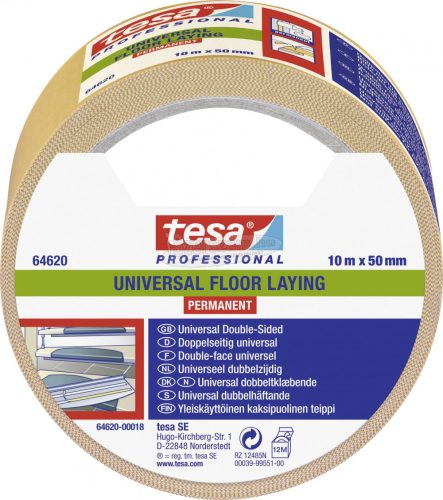 tesa UNIVERSAL PERMANENT 64620-00018-11 Fektető szalag tesa Professional Fehér 10mx50mm 1db 64620-00018-11