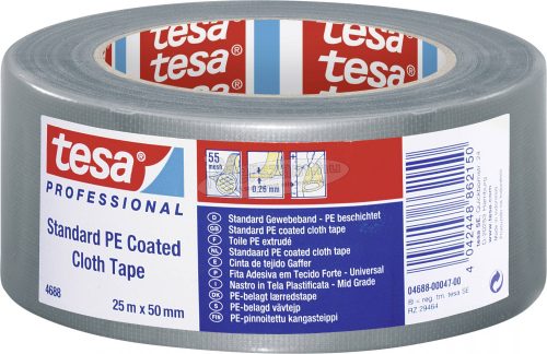 tesa 04688-00047-00 Repair tape tesa Professional Ezüst 25mx50mm 1db 04688-00047-00