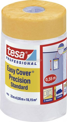 tesa 04402-00003-01 Fedőfólia tesa Easy Cover Narancs 33mx55 cm 1db 04402-00003-01