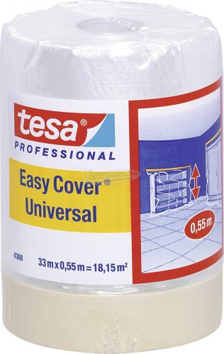 tesa 04368-00012-03 Fedőfólia tesa Easy Cover Világosbarna 33mx55 cm 1db 04368-00012-03