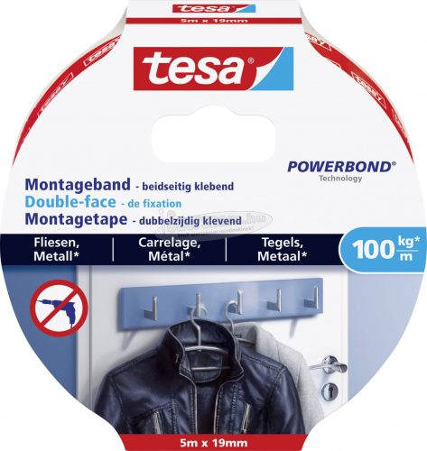 tesa ULTRA STRONG 77747-00000-00 Rögzítő szalag tesa Powerbond Fehér 5mx19mm 1db 77747-00000-00