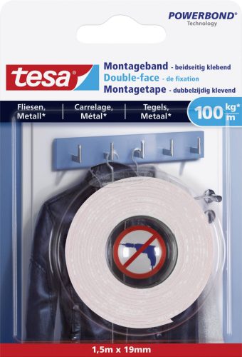 tesa ULTRA STRONG 77746-00000-00 Rögzítő szalag tesa Powerbond Fehér 1.5mx19mm 1db 77746-00000-00