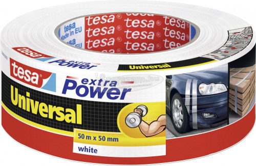 tesa UNIVERSAL 56389-00002-06 Szövet ragasztószalag tesa extra Power Fehér 50mx50mm 1db 56389-00002-06