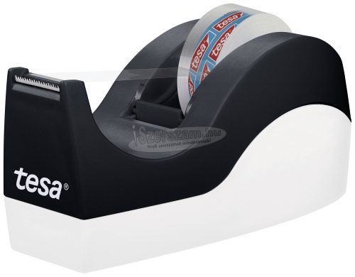 tesa Easy Cut Orca + tesafilm kristall-klar 53915-00000-00 Asztali adagoló Fekete, Fehér 33mx19mm 1 készlet 53915-00000-00