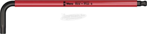 WERA 950 SPKL HF L-kulcs/Hatszögkulcs Többszínű, metrikus, tartó funkcióval, 6x172mm 05022203001