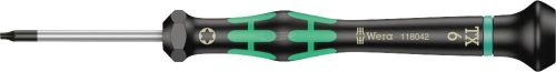 WERA 2067 TORX csavarhúzó TORX csavarokhoz elektronikus alkalmazásokhoz, TX6x40mm 05118042001