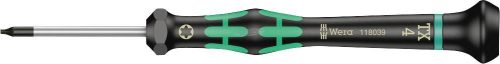 WERA 2067 TORX csavarhúzó TORX csavarokhoz elektronikus alkalmazásokhoz, TX4x40mm 05118039001