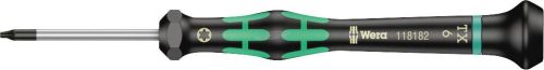 WERA 2067 TORX HF Csavarhúzó rögzítő funkcióval elektronikus alkalmazásokhoz, TX6x40mm 05118182001