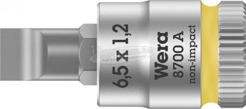 WERA 8700 A FL Hornyolt csavarok Zyklop Rátűzőkulcs, 1/4" meghajtó, 1,2x6,5x28mm 05003322001