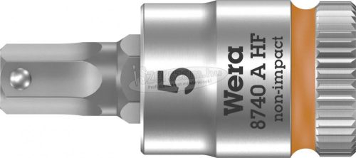 WERA 8740 A HF Zyklop rátűzőkulcs tartó funkcióval, 1/4" meghajtó, 5x28mm 05003335001