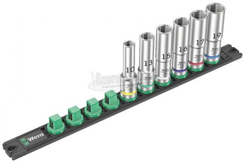 WERA C Deep Dugókulcs készlet Collos 1/2" 6 részes 05005470001