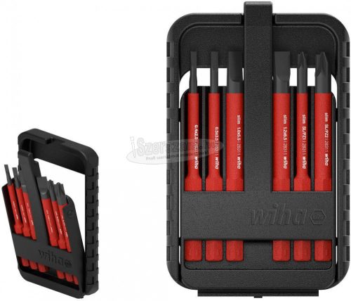 WIHA slimBit electric bitkészlet 6IP-15IPx75mm TORX PLUS 7 részes VDE 1000V 43155