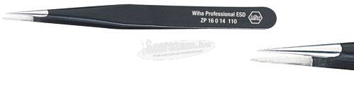 WIHA Professional ESD precíziós csipesz 3c típus 110mm 32346