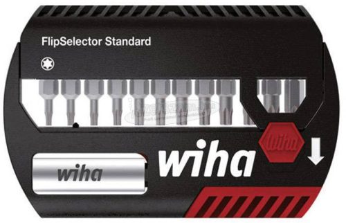 WIHA FlipSelector Standard 25 bitkészlet TORX 14 részes 1/4" C6,3 39124