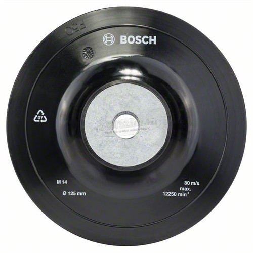 Bosch gumitányér 125mm M14 1608601033