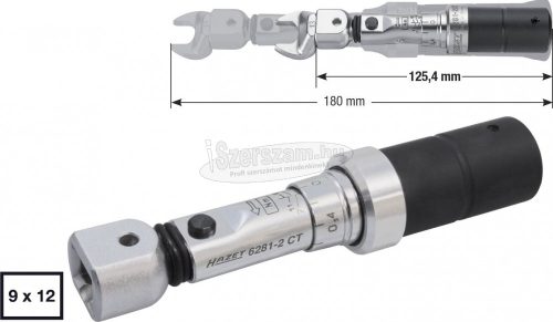 HAZET 6281-2CT 6281-2CT Nyomatékkulcs Bedugaszolós szerszámokhoz 5-13Nm