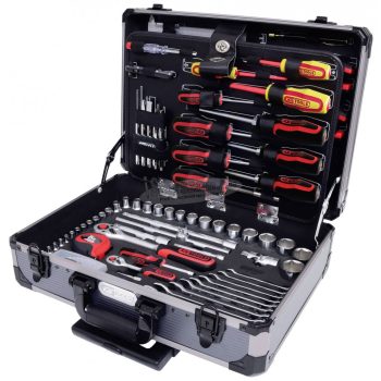  KS TOOLS 917.0795 Socket Set, 195 pcs incl. fine gearing  reversible ratchet 1/4 + 3/8 + 1/2 : Tools & Home Improvement