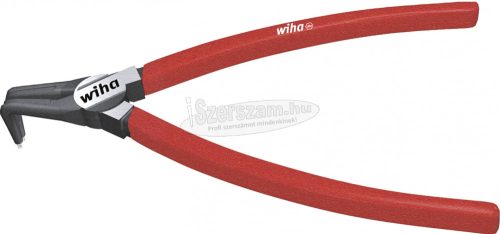 Wiha Classic MagicTips seegergyűrű fogó Külső gyűrűkhöz tengelyekhez hajlított alakban A 21, 185mm 36218