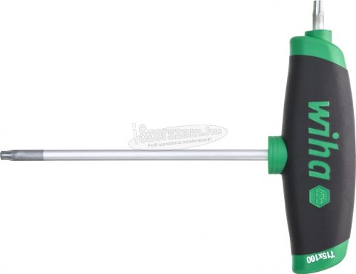 Wiha ComfortGrip imbuszkulcs T-markolattal TORX, oldalkihajtással, matt krómozású T25 45449